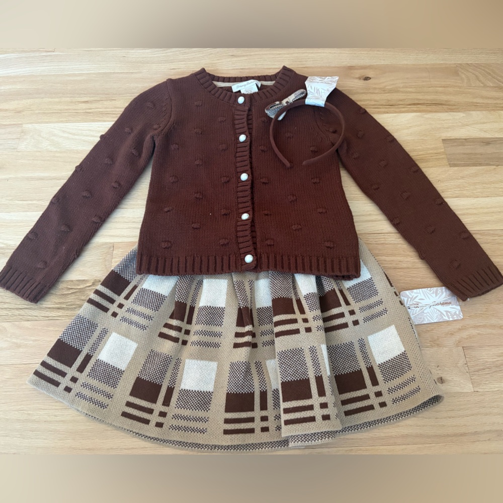 Tommy Bahama Cardigan and Skirt Set